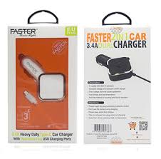 Faster2in1 Car 3.4 Duall Charger FCC-500