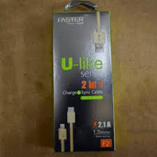 Faster U-Like 2IN1 Data Cable