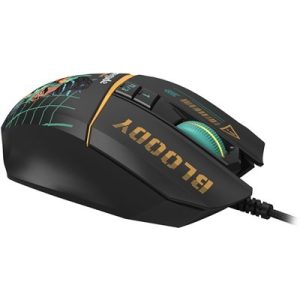 A4Tech Bloody W63 Max Renegade RGB Gaming Mouse - Midnight