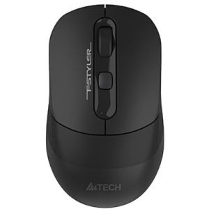 A4Tech FB10CS Dual Mode Rechargeable Wireless Mouse | Stone Black | FB10C(S)