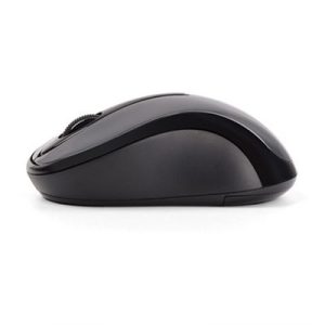 A4Tech G3-280NS 2.4G Optical Wireless Mouse, Silent Clicks, Glossy Grey