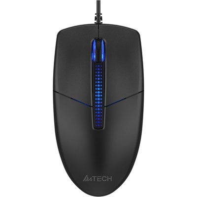 A4Tech N-530S Illuminate Mouse 1200dpi Black - Image 2