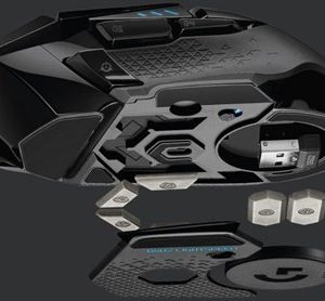 Logitech G502 Lightspeed Wireless Gaming Mouse 910-005568
