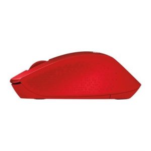 Logitech M331 Silent Plus Wireless Mouse - Red