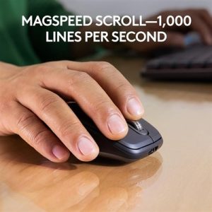 Logitech MX ANYWHERE 3S FOR BUSINESS Portable Wireless Mouse with Quiet Click Technology 910-006958 Black