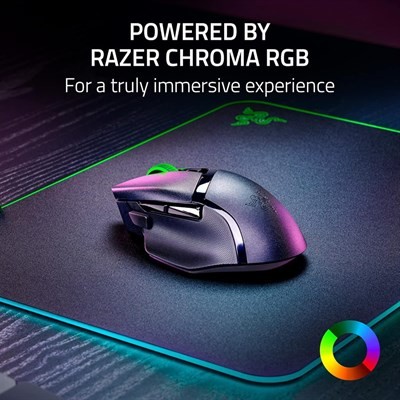 Razer Basilisk V3 X HyperSpeed Wireless Gaming Mouse, HyperSpeed Wireless (2.4 GHz) and Bluetooth - Image 2