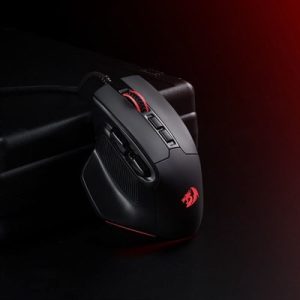 Redragon BULLSEYE M806 RGB Gaming Mouse, Black, 7 Programmable Buttons