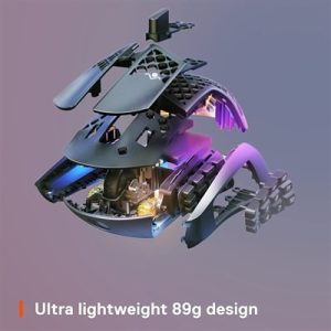 SteelSeries Aerox 9 Wireless Ultra-Lightweight MMO / MOBA Gaming Mouse - 62618