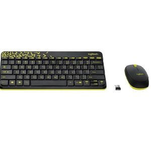 Logitech NANO Wireless Keyboard and Mouse Combo (/Chartreuse Yellow)