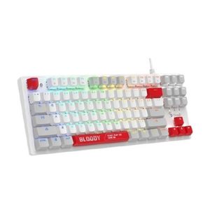 Bloody S310N RGB BLMS Mechanical Gaming Keyboard, Red Plus Switch