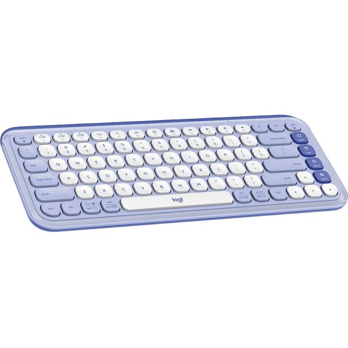Logitech POP ICON KEYS Compact Wireless Keyboard & Orange - Image 4