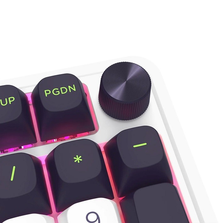 Redragon K686 Eisa Max Wireless Mechanical Gaming Keyboard, 98 Keys, RGB, , PBT Keycaps, Mint Mambo Switch, , US QWERTY - Image 4