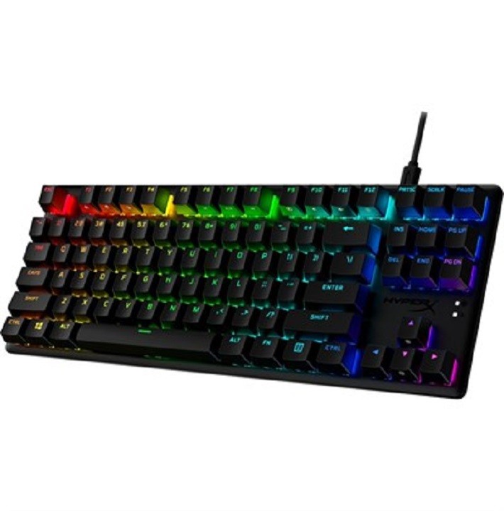 HyperX Alloy Origins Core PBT HX Aqua - Mechanical Gaming Keyboard - HyperX Red - Image 2
