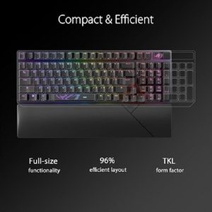Asus ROG Strix Scope II 96 Wireless Gaming Keyboard , NX Snow Switches