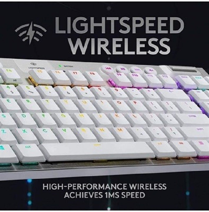 Logitech G915 TKL Tenkeyless LIGHTSPEED Wireless RGB Mechanical Gaming Keyboard US International Tactile - Image 4