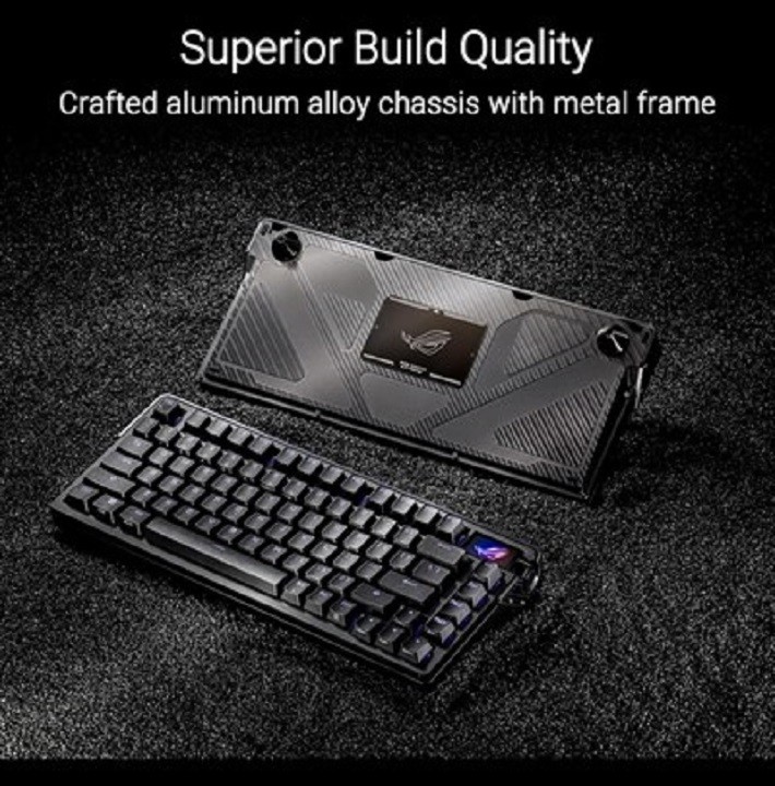 Asus ROG Azoth Extreme Gaming Keyboard Customizable 75% Gaming Keyboard - Image 2