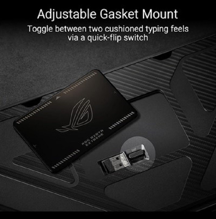 Asus ROG Azoth Extreme Gaming Keyboard Customizable 75% Gaming Keyboard - Image 4