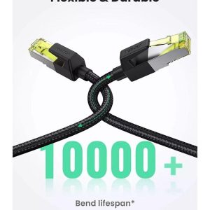 UGREEN 30791 Cat-7 Braided Ethernet LAN Cable (10m)
