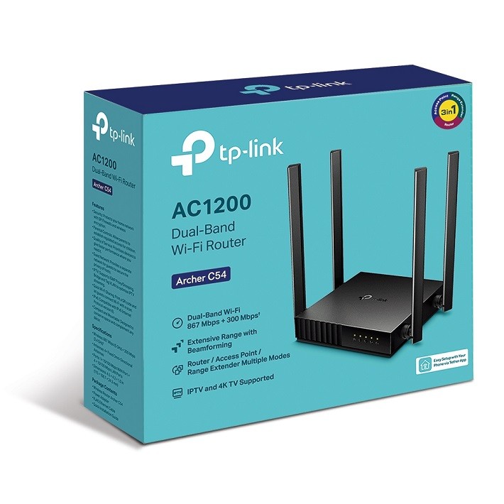 TP-Link Archer C54 AC1200 Dual-Band Wi-Fi Router (Ver 1.0) - Image 4
