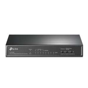 TP-Link TL-SF1008P 8-Port Fast Ethernet Desktop Switch with 4 PoE+ Ports