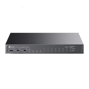 TP-Link TL-SL1311P 8-Port Fast Ethernet + 3-Port Gigabit Desktop Switch with 8-Port PoE+