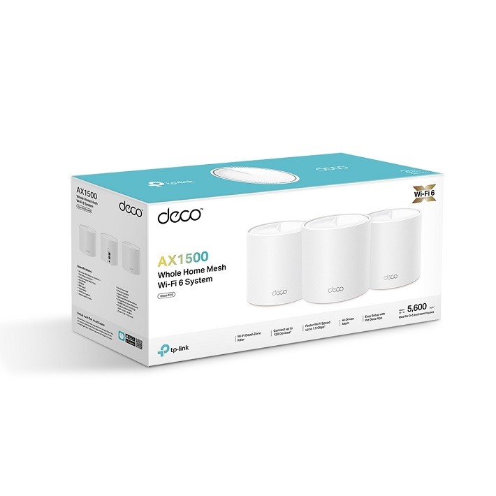 TP-Link Deco X10 AX1500 Whole Home Mesh Wi-Fi 6 System (3-Pack) - Image 6