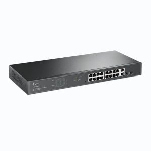 TP-Link TL-SG1218MP 18-Port Gigabit Rackmount Switch with 16 PoE+ Ports