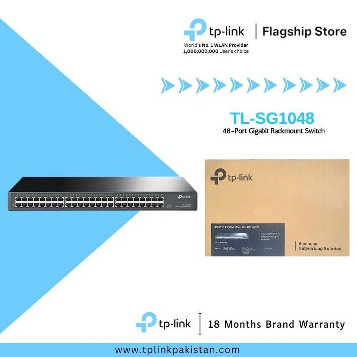 TP-Link TL-SG1048 48-Port Gigabit Rackmount Switch - Image 2