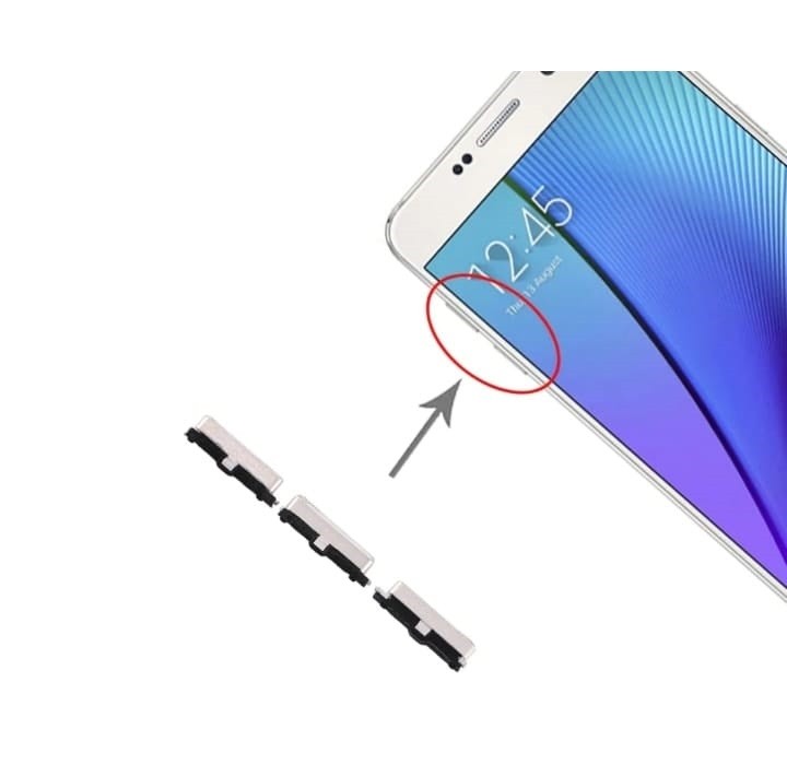 Samsung Galaxy Note 5 Side Keys Button - Image 2