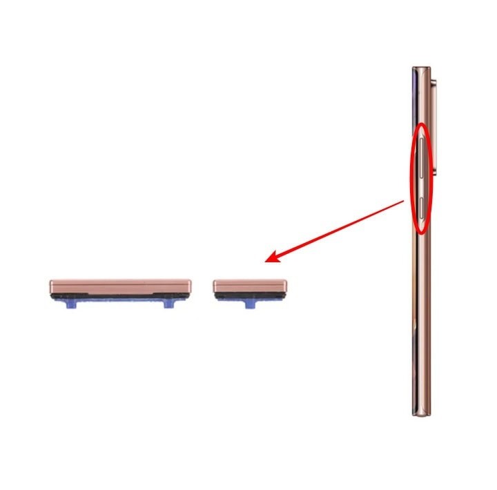 Samsung Galaxy Note 20 Ultra Side Keys Button - Image 2